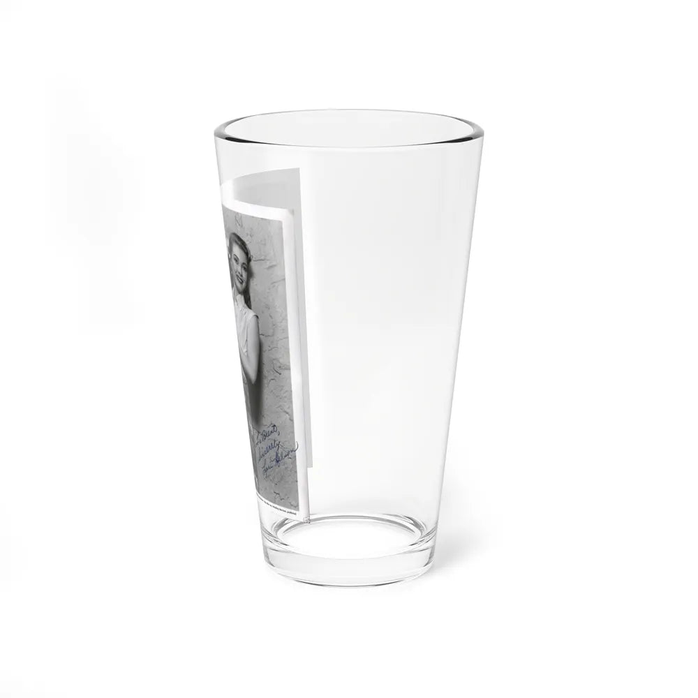 Lori Nelson #74 (Vintage Female Icon) Pint Glass 16oz - Go Mug Yourself