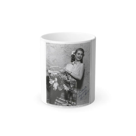 Lori Nelson #74 (Vintage Female Icons) Color Changing Mug 11oz-11oz-Go Mug Yourself