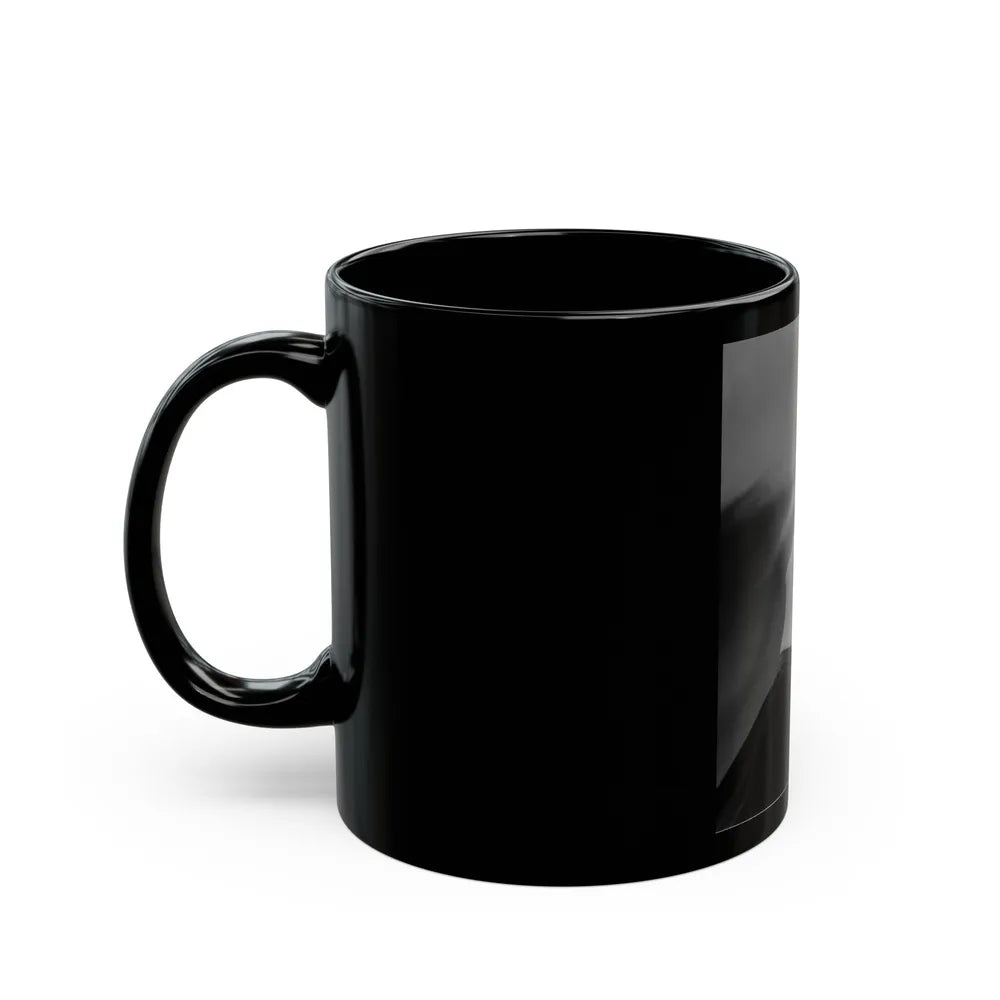 Lori Nelson #76 (Vintage Female Icon) Black Coffee Mug-Go Mug Yourself