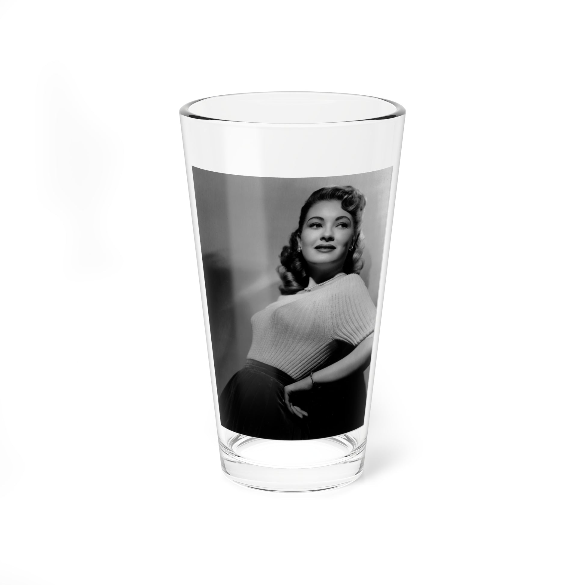 Lori Nelson #76 (Vintage Female Icon) Pint Glass 16oz-16oz-Go Mug Yourself