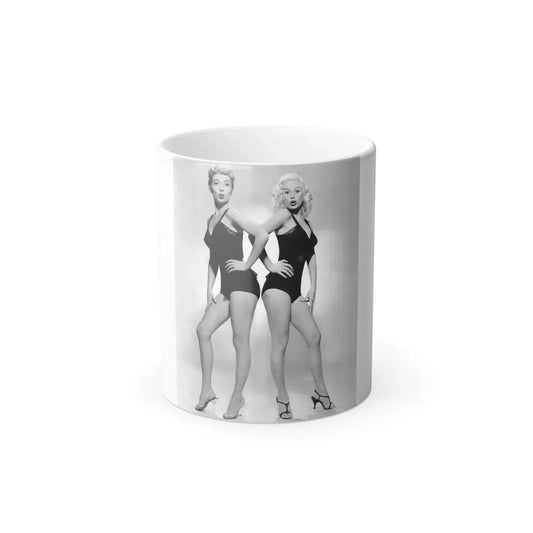Lori Nelson #80 with, Mamie Van Doren - ''Untamed Youth'' '57 Promop Photo (Vintage Female Icon) Color Changing Mug 11oz 11oz - Go Mug Yourself