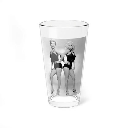 Lori Nelson #80 with, Mamie Van Doren - ''Untamed Youth'' '57 Promop Photo (Vintage Female Icon) Pint Glass 16oz 16oz - Go Mug Yourself
