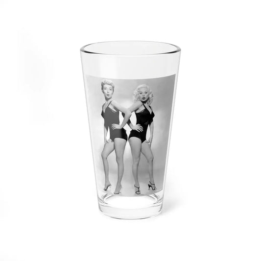 Lori Nelson #80 with, Mamie Van Doren - ''Untamed Youth'' '57 Promop Photo (Vintage Female Icon) Pint Glass 16oz 16oz - Go Mug Yourself
