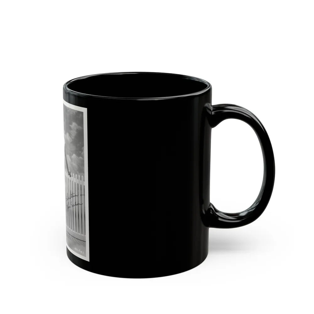 Lori Nelson #84 (Vintage Female Icon) Black Coffee Mug-Go Mug Yourself