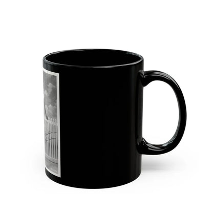 Lori Nelson #84 (Vintage Female Icon) Black Coffee Mug-Go Mug Yourself