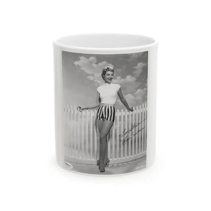 Lori Nelson #84 (Vintage Female Icon) White Coffee Mug 11oz - Go Mug Yourself