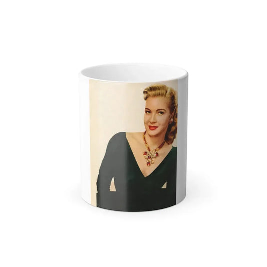 Lori Nelson #85 (Vintage Female Icon) Color Changing Coffee Mug 11oz - Go Mug Yourself