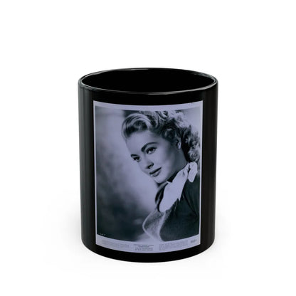 Lori Nelson #89 (Vintage Female Icon) Black Coffee Mug-11oz-Go Mug Yourself