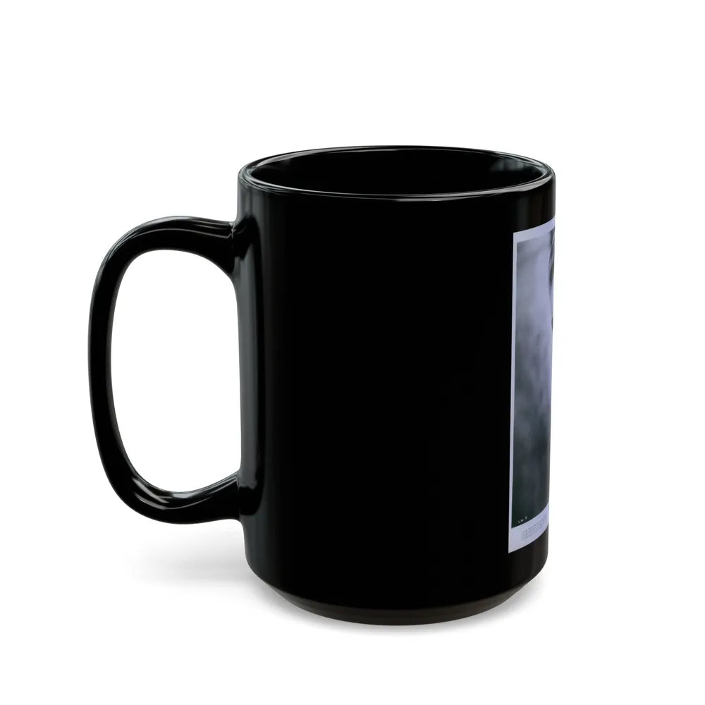 Lori Nelson #89 (Vintage Female Icon) Black Coffee Mug-Go Mug Yourself