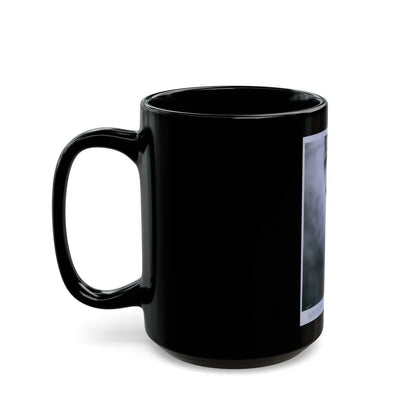 Lori Nelson #89 (Vintage Female Icon) Black Coffee Mug-Go Mug Yourself