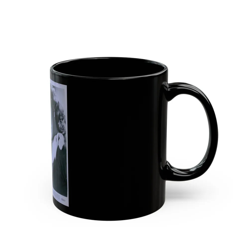 Lori Nelson #89 (Vintage Female Icon) Black Coffee Mug-Go Mug Yourself