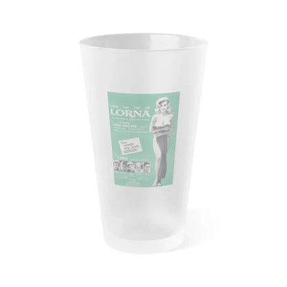 LORNA (2) 1964 Movie Poster - Frosted Pint Glass 16oz Default Title - Go Mug Yourself