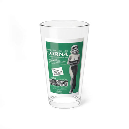 LORNA (2) 1964 Movie Poster - Pint Glass 16oz-16oz-Go Mug Yourself