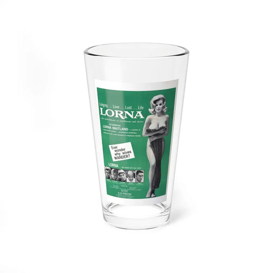 LORNA (2) 1964 Movie Poster - Pint Glass 16oz-16oz-Go Mug Yourself