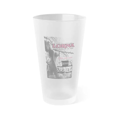 LORNA (3) 1964 Movie Poster - Frosted Pint Glass 16oz Default Title - Go Mug Yourself