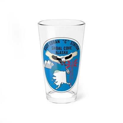 LORSTA Shoal Cove (U.S. Coast Guard) Pint Glass 16oz 16oz - Go Mug Yourself