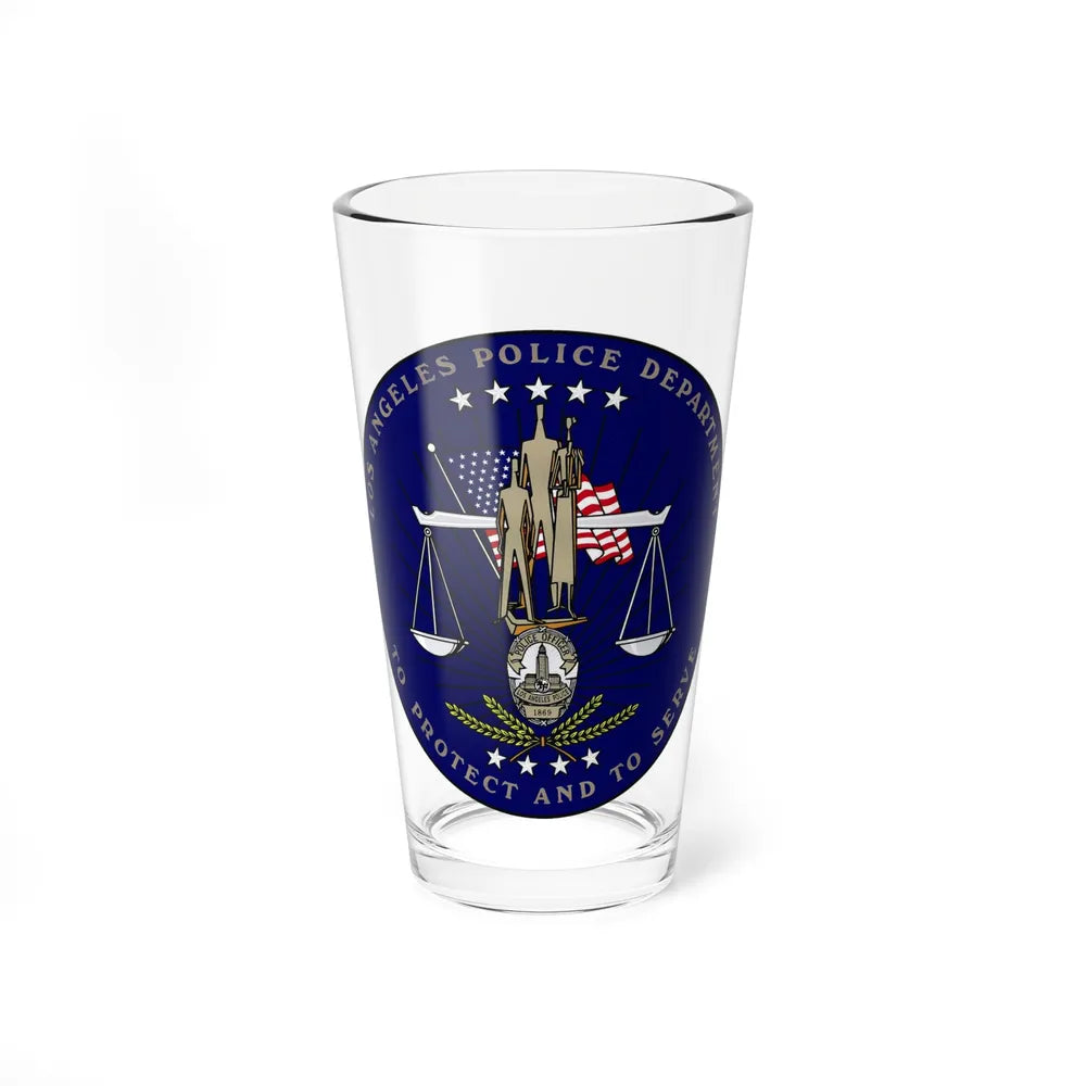 Los Angeles Police Department - Pint Glass 16oz-16oz-Go Mug Yourself