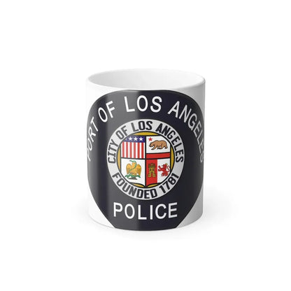 Los Angeles Port Police - Color Changing Coffee Mug 11oz - Go Mug Yourself