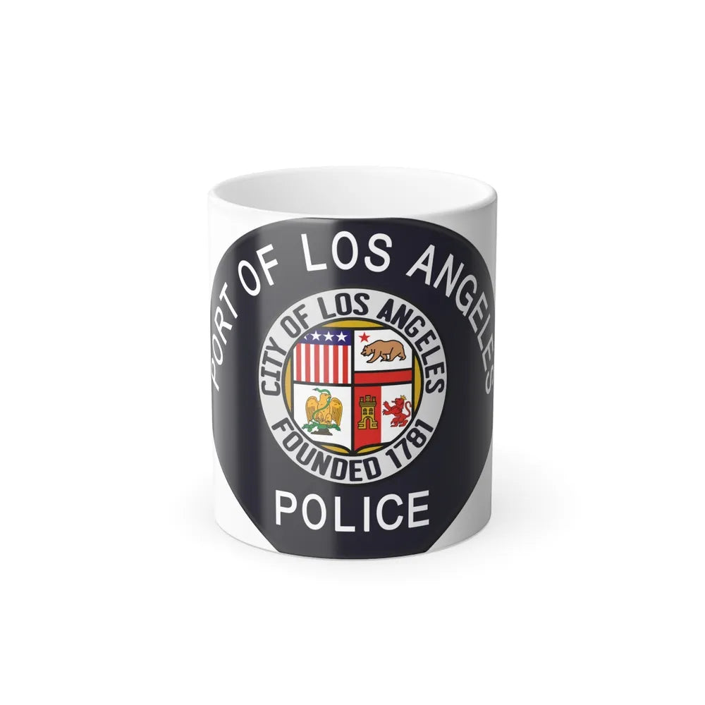 Los Angeles Port Police - Color Changing Mug 11oz-11oz-Go Mug Yourself