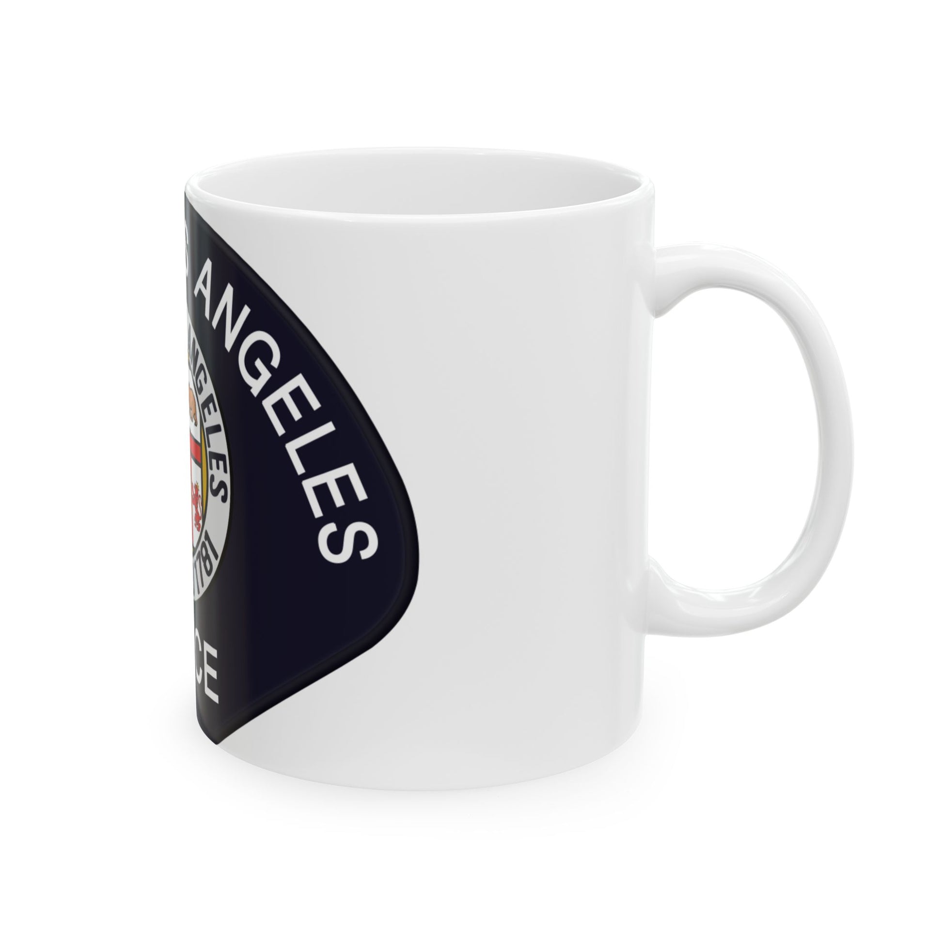 Los Angeles Port Police - White Coffee Mug-Go Mug Yourself
