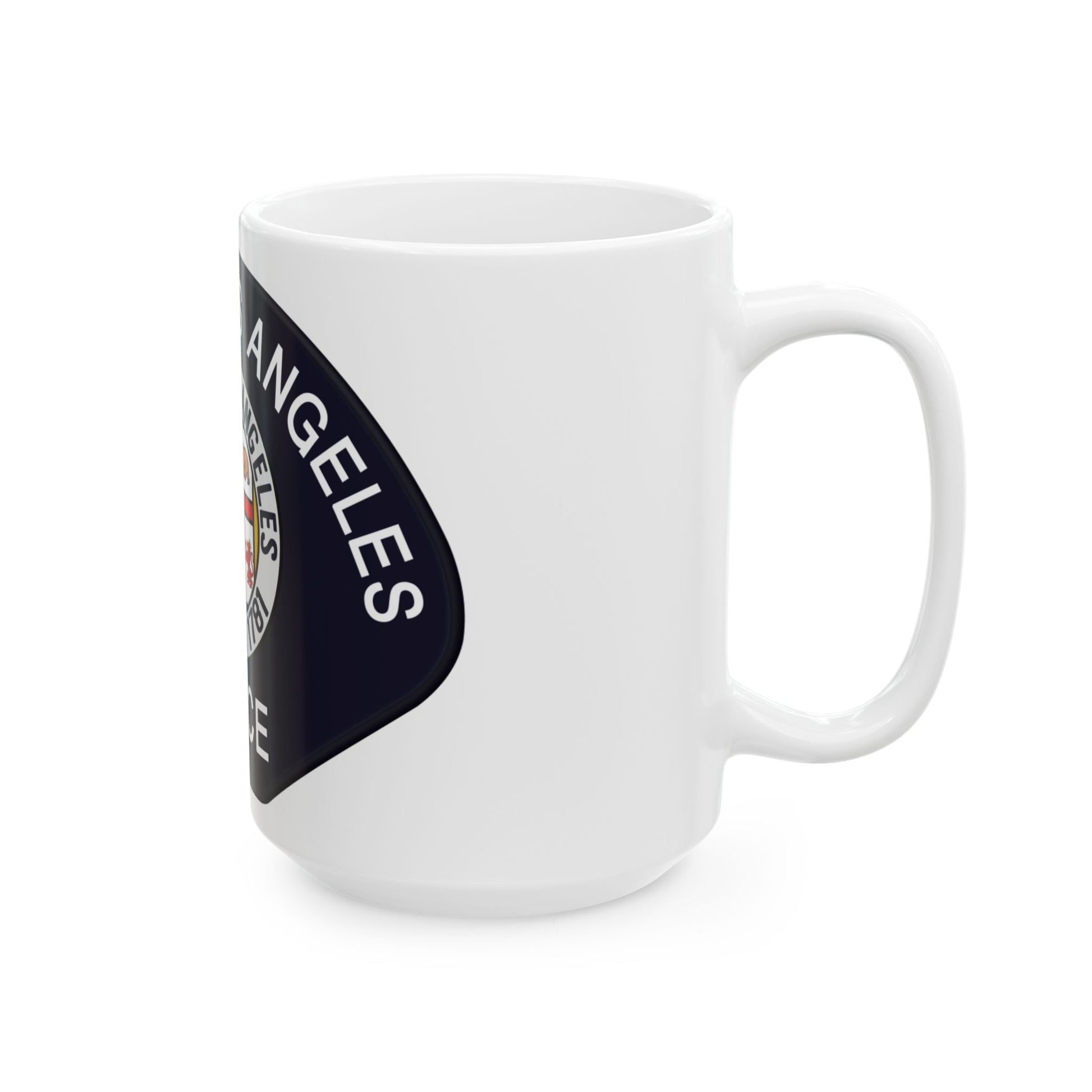 Los Angeles Port Police - White Coffee Mug-Go Mug Yourself