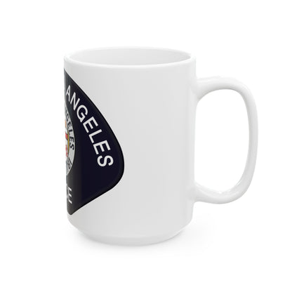 Los Angeles Port Police - White Coffee Mug-Go Mug Yourself
