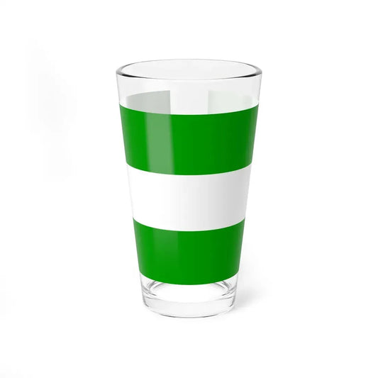 Los Rios Flag (Ecuador) Pint Glass 16oz 16oz - Go Mug Yourself