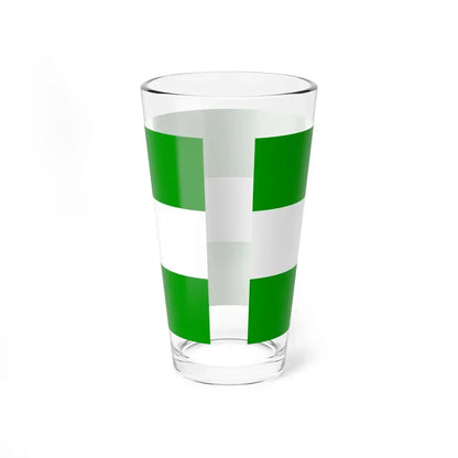 Los Rios Flag (Ecuador) Pint Glass 16oz - Go Mug Yourself