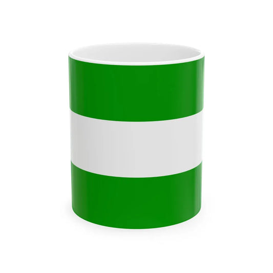 Los Rios Flag (Ecuador) White Coffee Mug 11oz - Go Mug Yourself