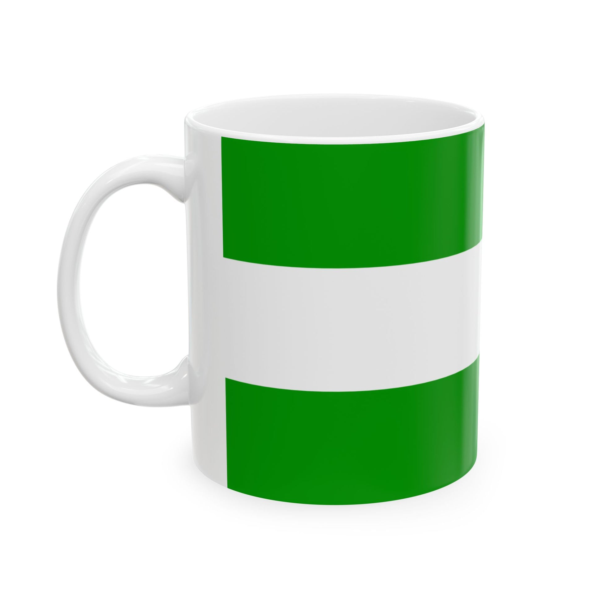 Los Rios Flag (Ecuador) White Coffee Mug-Go Mug Yourself