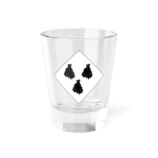 Losange de dr Claire Booth (England) (Coat of Arms) Shot Glass 1.5oz 1.5oz - Go Mug Yourself