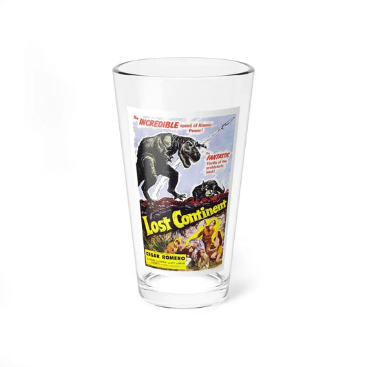 LOST CONTINENT 1951 Movie Poster - Pint Glass 16oz 16oz - Go Mug Yourself