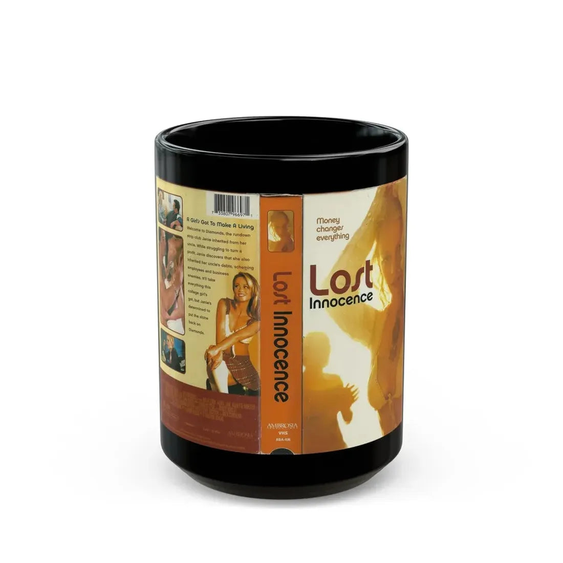 LOST INNOCENCE (VHS COVER) - Black Coffee Mug 15oz - Go Mug Yourself