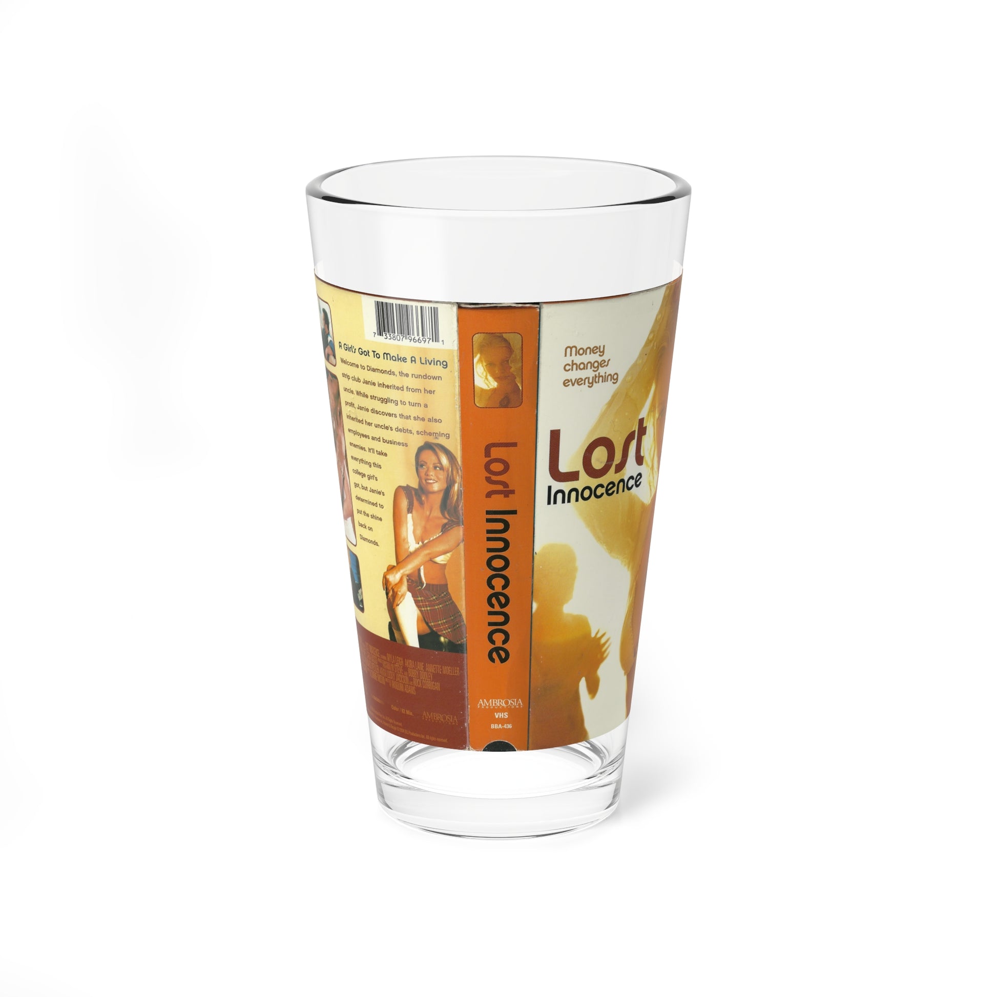 LOST INNOCENCE (VHS COVER) Pint Glass 16oz-16oz-Go Mug Yourself