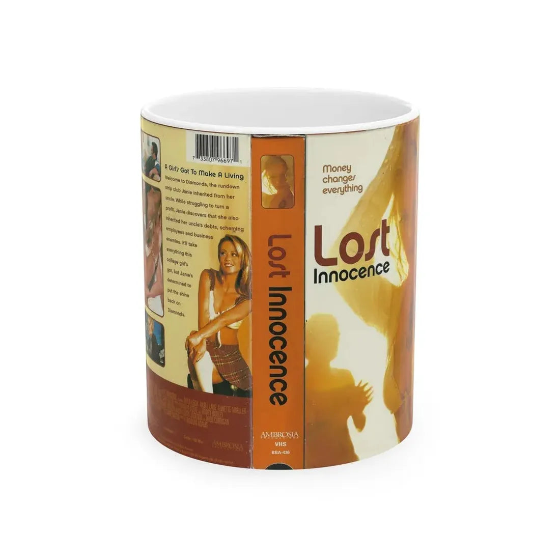 LOST INNOCENCE (VHS COVER) - White Coffee Mug 11oz - Go Mug Yourself