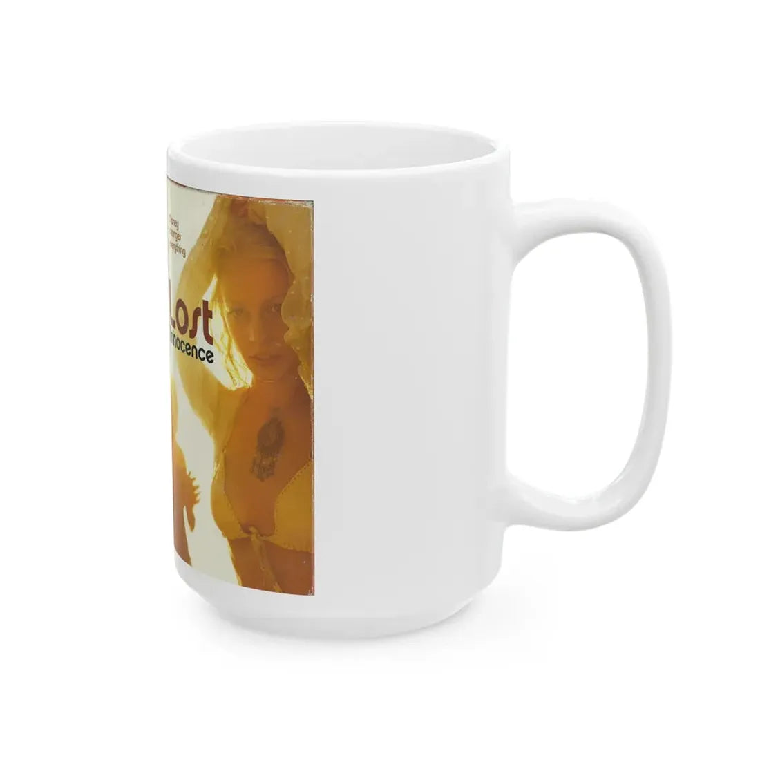LOST INNOCENCE (VHS COVER) - White Coffee Mug - Go Mug Yourself