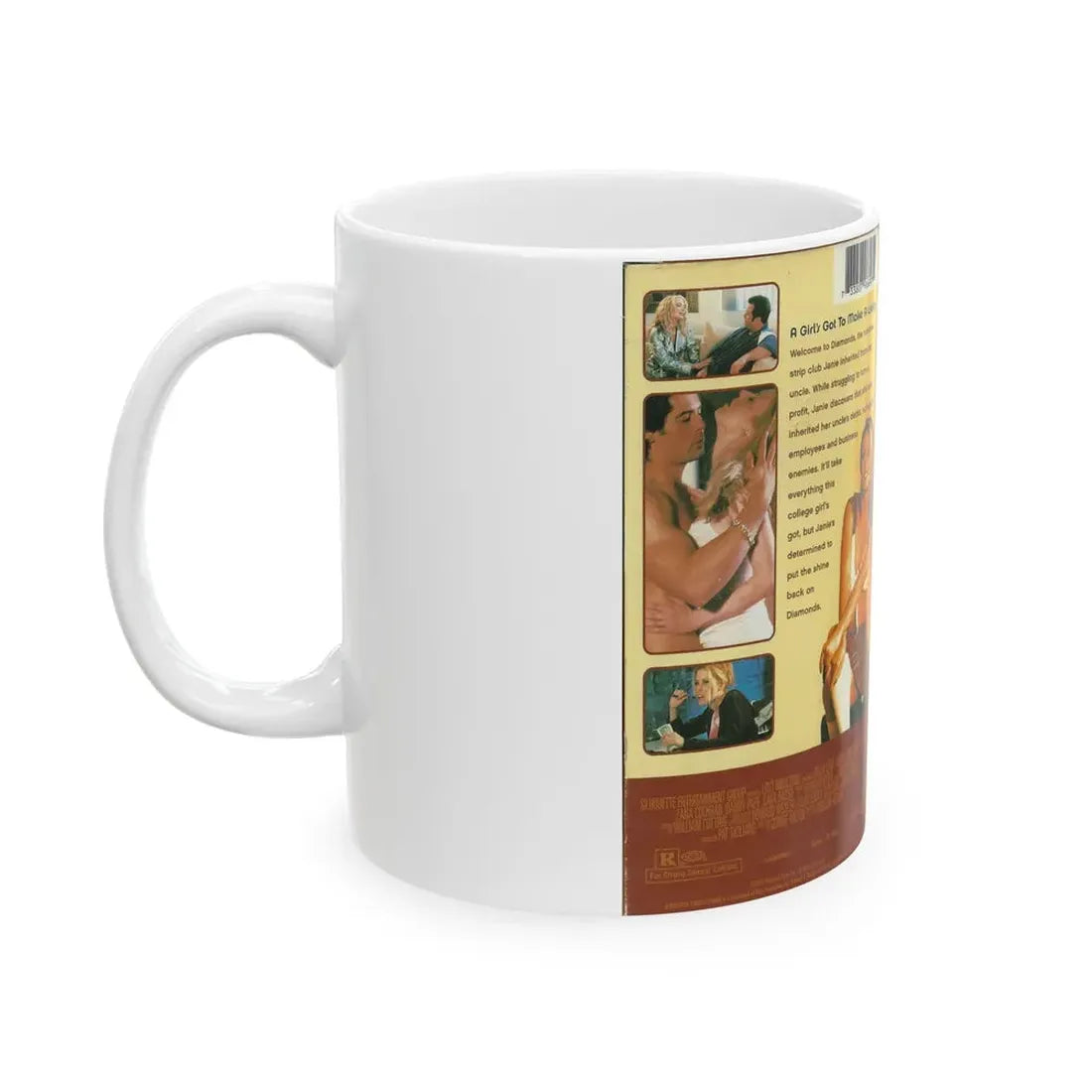 LOST INNOCENCE (VHS COVER) - White Coffee Mug - Go Mug Yourself
