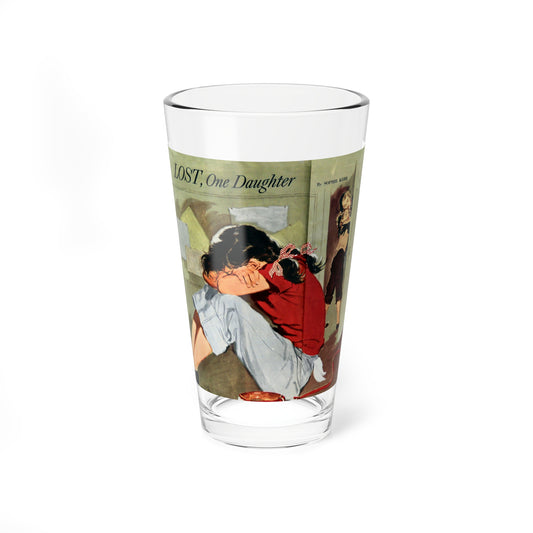 Lost, One Daughter, Collier's, February 18, 1950 - Pint Glass 16oz-16oz-Go Mug Yourself