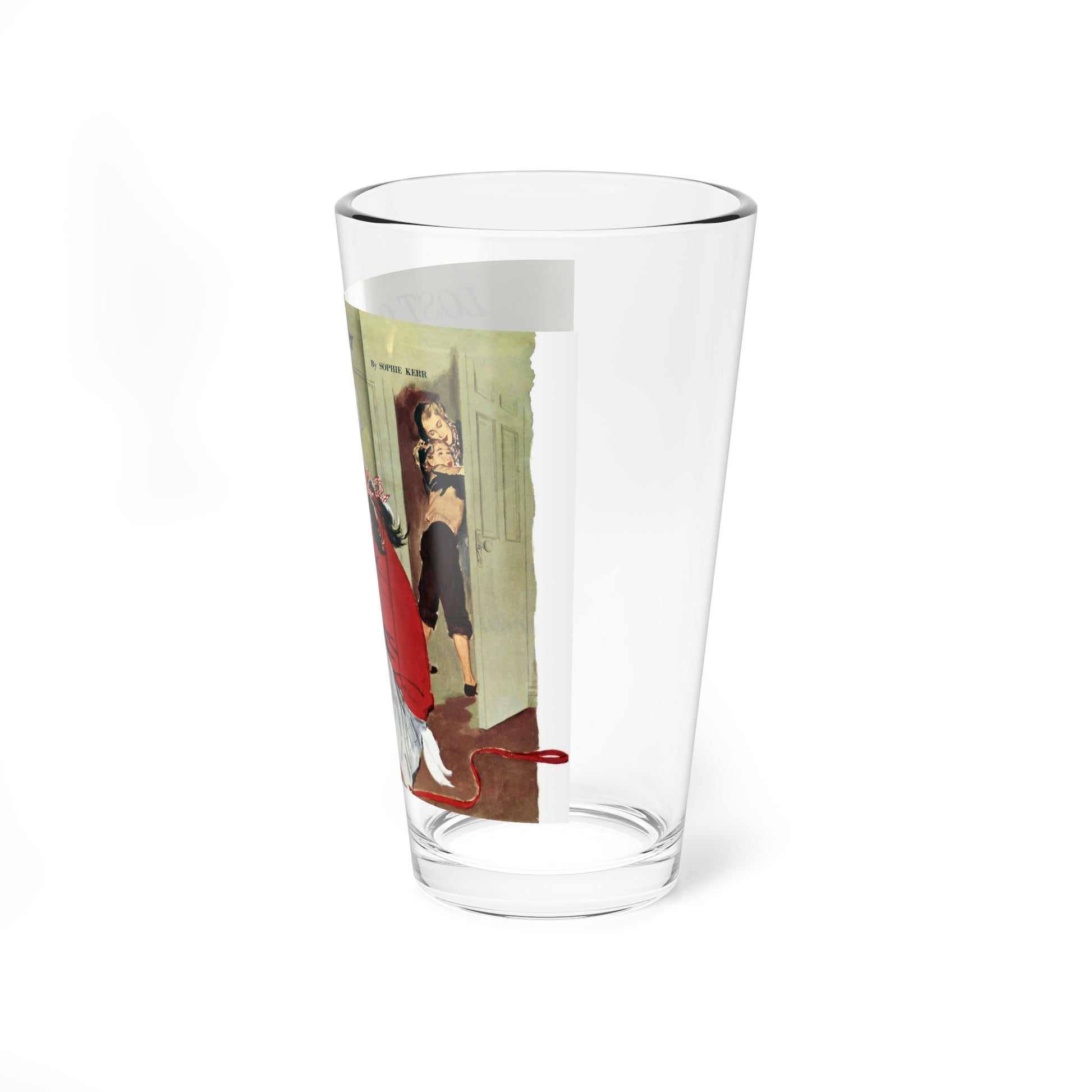 Lost, One Daughter, Collier's, February 18, 1950 - Pint Glass 16oz-Go Mug Yourself