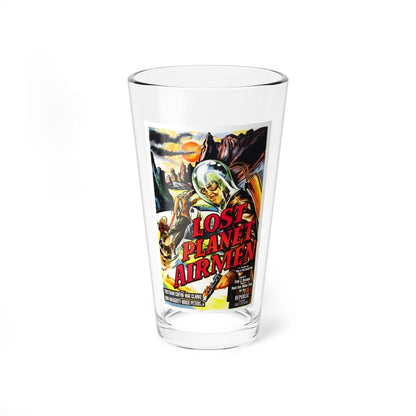 LOST PLANET AIRMEN 1951 Movie Poster - Pint Glass 16oz-16oz-Go Mug Yourself