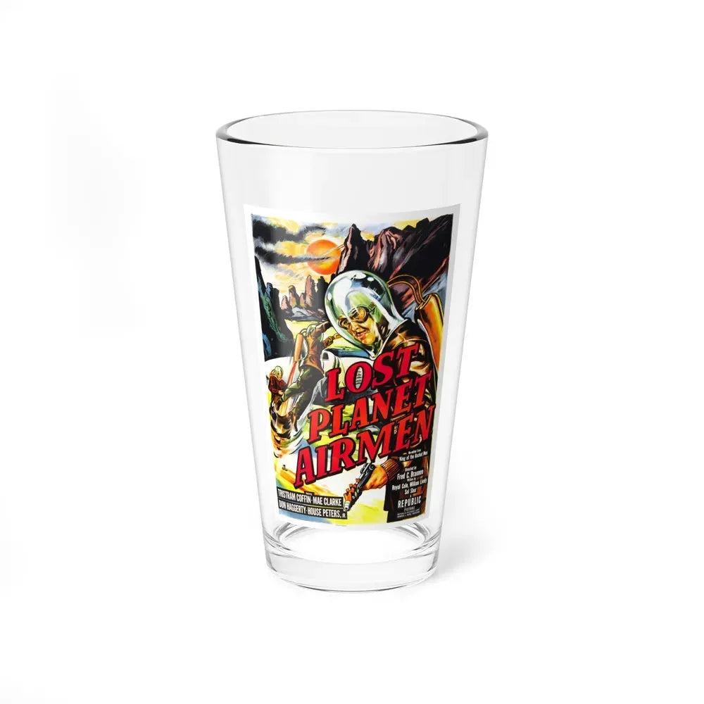 LOST PLANET AIRMEN 1951 Movie Poster - Pint Glass 16oz 16oz - Go Mug Yourself