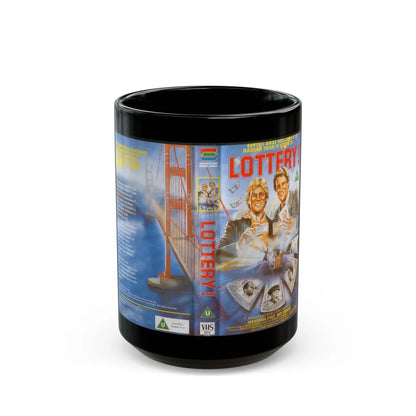 LOTTERY (VHS COVER) - Black Coffee Mug-15oz-Go Mug Yourself