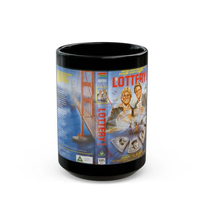LOTTERY (VHS COVER) - Black Coffee Mug 15oz - Go Mug Yourself