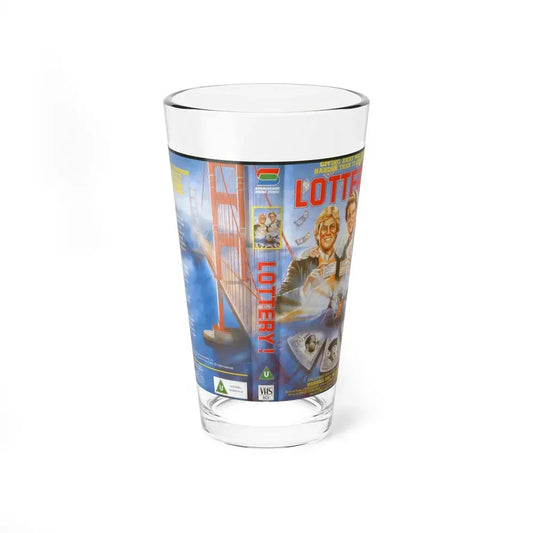 LOTTERY (VHS COVER) Pint Glass 16oz 16oz - Go Mug Yourself