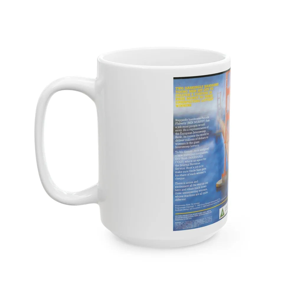 LOTTERY (VHS COVER) - White Coffee Mug-Go Mug Yourself