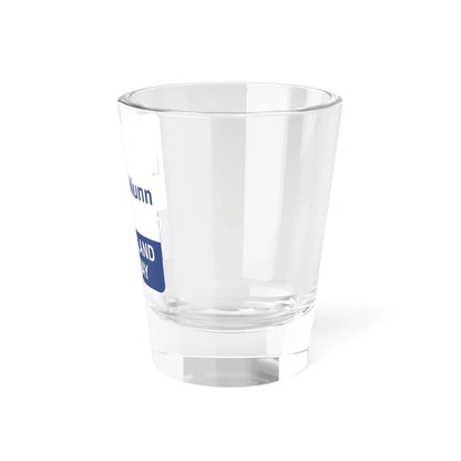 Louie B Nunn Cumberland Parkway (Kentucky) (Road Sign) Shot Glass 1.5oz - Go Mug Yourself