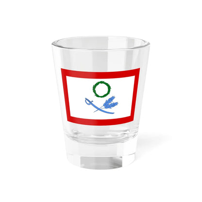 Louis de Aury Flag (United States) Shot Glass 1.5oz 1.5oz - Go Mug Yourself