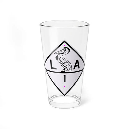 Louisiana 1 1924 (Louisiana) (Road Sign) Pint Glass 16oz 16oz - Go Mug Yourself