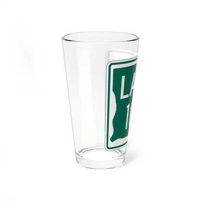 Louisiana 100 1955 (Louisiana) (Road Sign) Pint Glass 16oz - Go Mug Yourself
