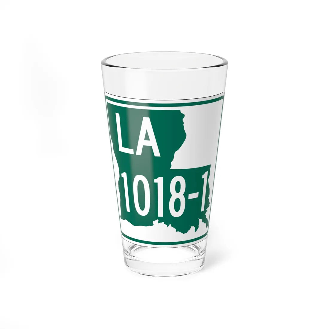Louisiana 1018-1 (Louisiana) (Road Sign) Pint Glass 16oz 16oz - Go Mug Yourself